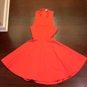 Coral dress